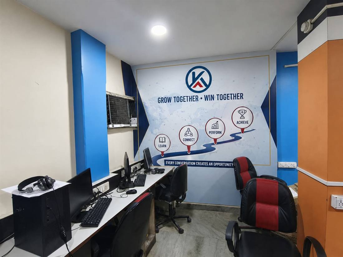 ARSTOX office culture wall — Grow Together, Win Together