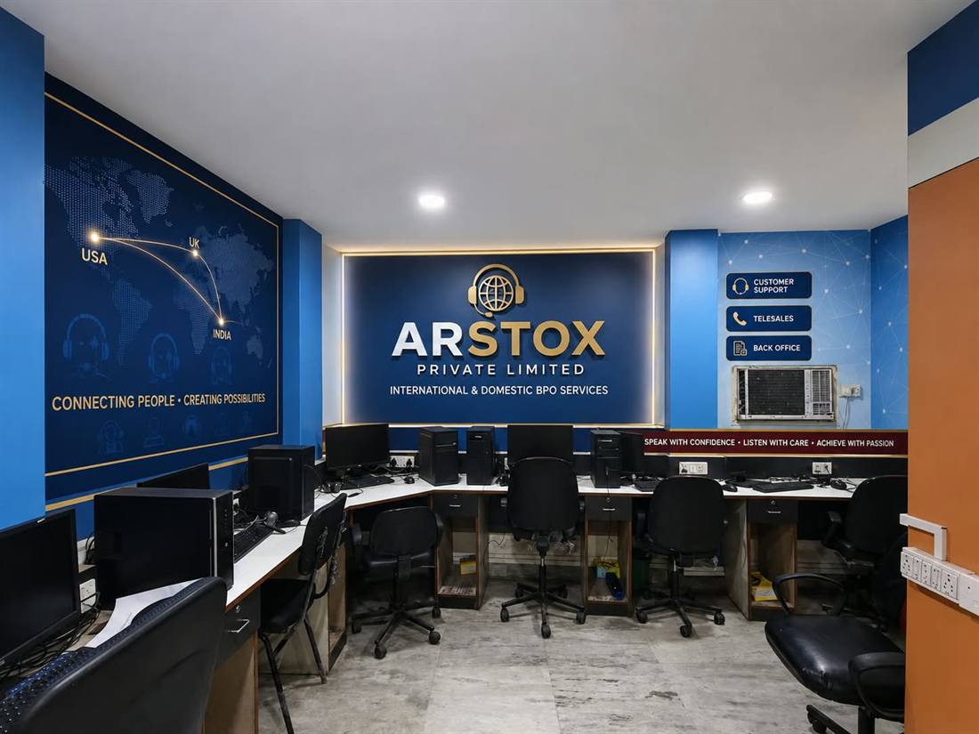 Complete view of the ARSTOX operations floor, Kolkata