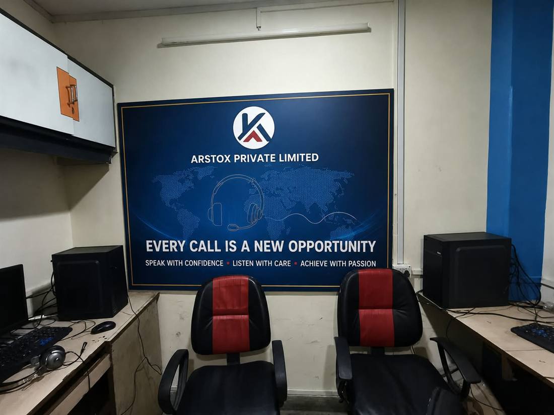 Every Call Is a New Opportunity — ARSTOX international voice services wall art